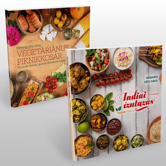KIFUTOTT - Indiai ízutazás - vegán thálik + Vegetáriánus piknikkosár csomag