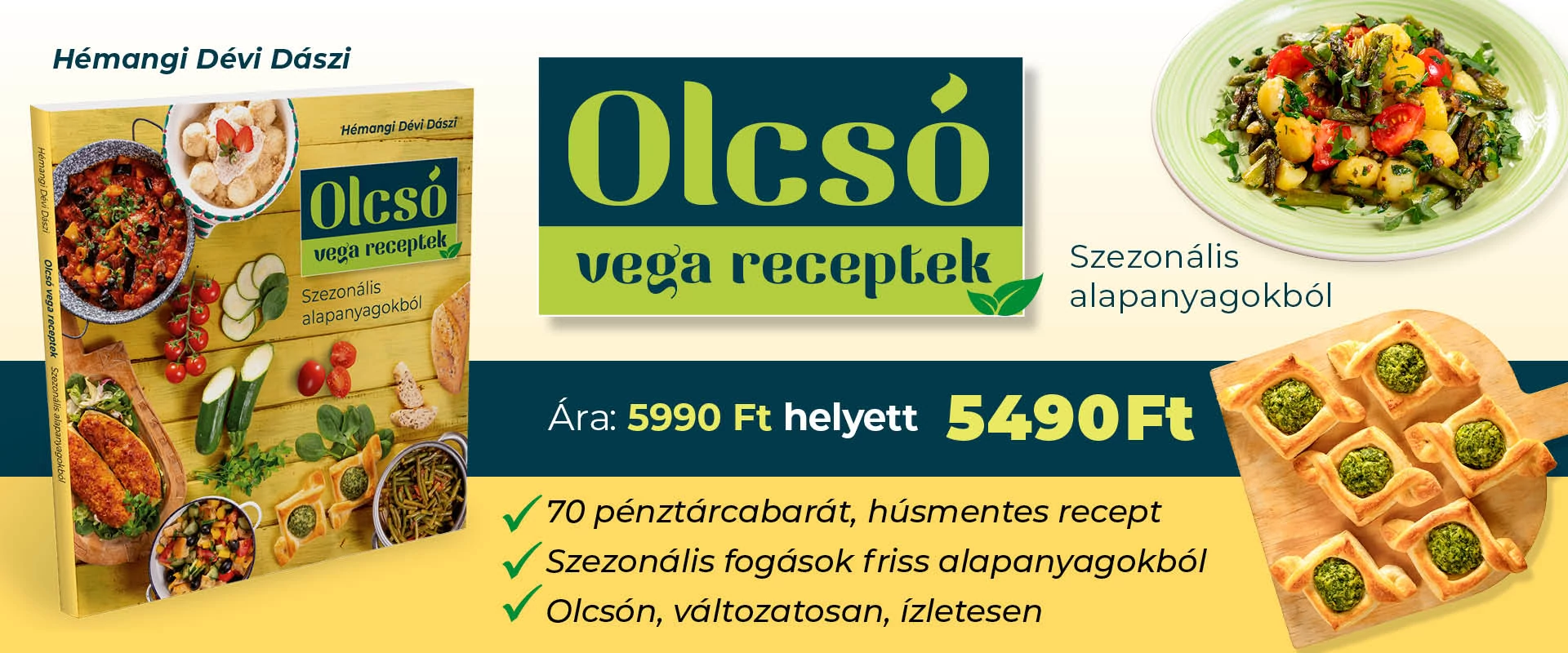 Olcsó vega receptek